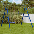 Outdoor Schaukelset Mehrfarbig 263 X 185 X 185 Cm Stahl Und Pe