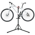Fahrrad-Montageständer Klappbar Verstellbar 92-152 Cm Rot Stahl