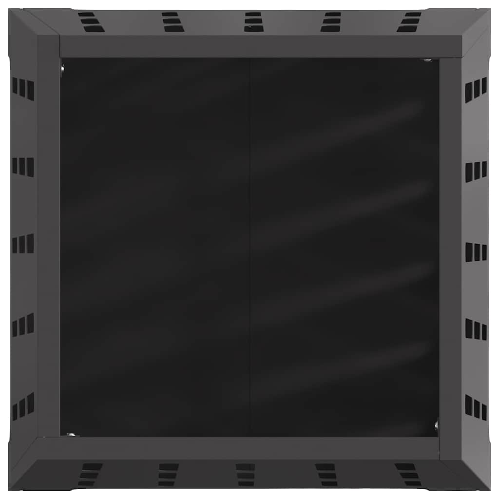 Feuerstelle Schwarz 50 X 50 X 70 Cm Wetterfeststahl