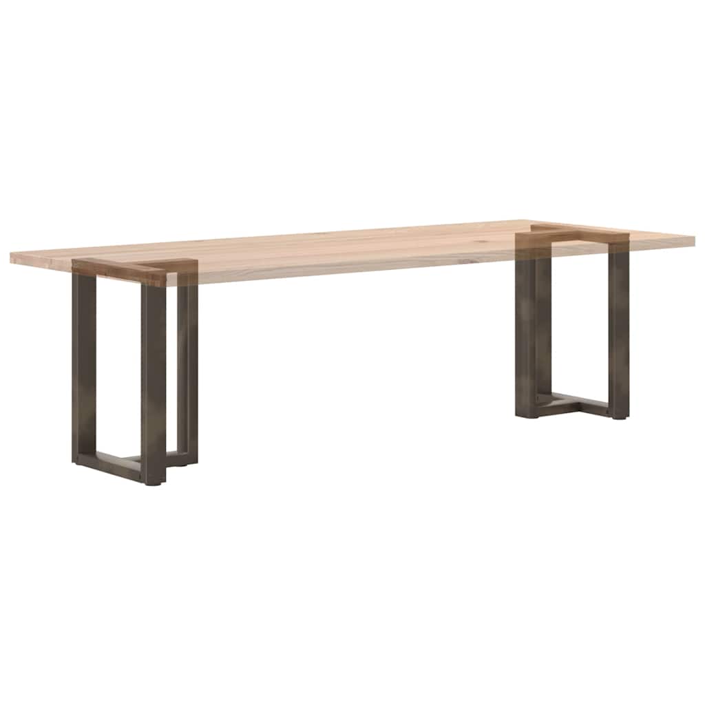 Esstischbeine T-Form 2 Stk. Stahl Stahl