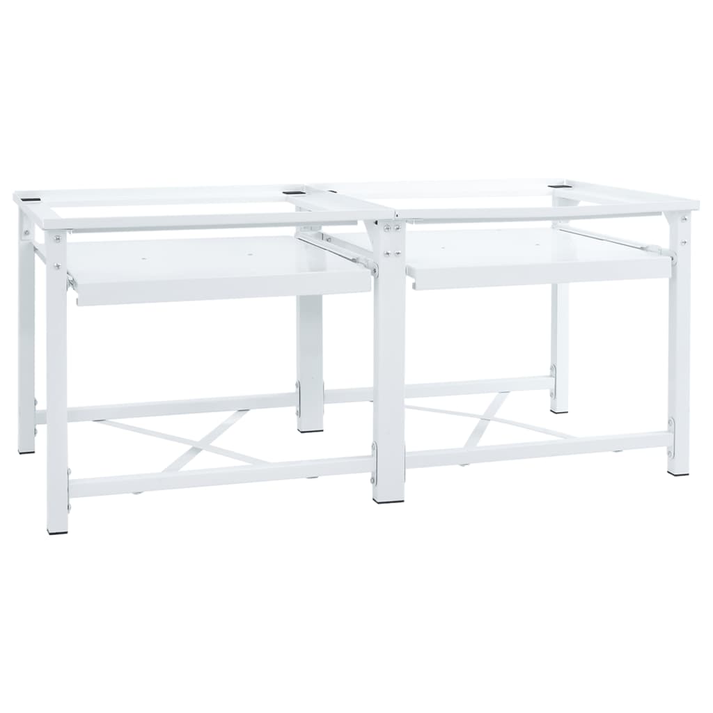 Waschmaschinen-Podest 2 Pcs 124,5 X 61,5 X 32,5 Cm