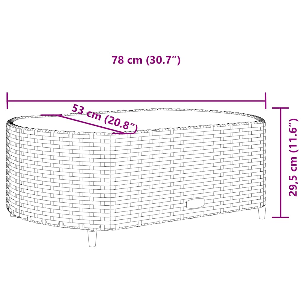 5-Tlg. Garten-Sofagarnitur Mit Kissen Braun Poly Rattan