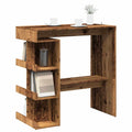 Bartisch Mit Regal -Optik 100X48X101,5 Cm