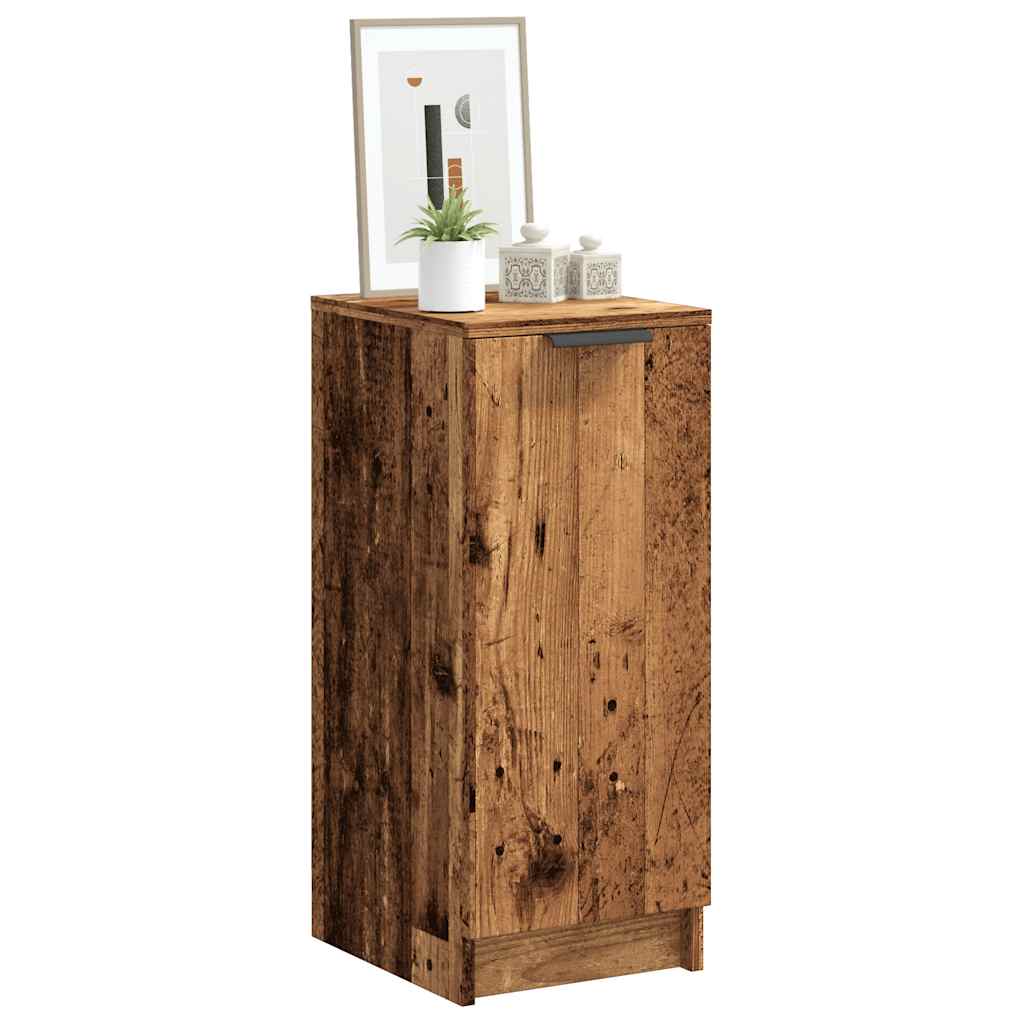 Schuhschrank Braun Eichen-Optik 30X35X70 Cm Holzwerkstoff