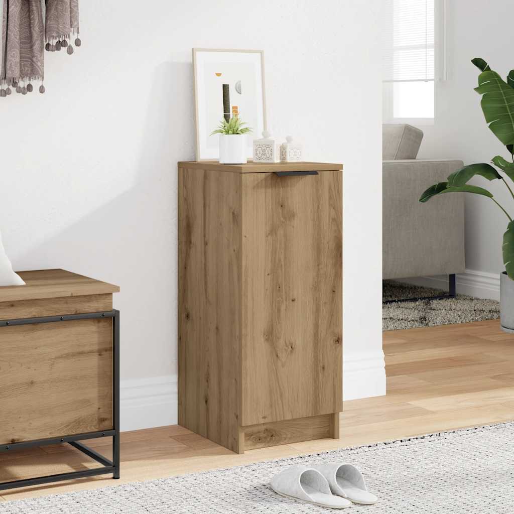 Schuhschrank Braun Eichen-Optik 30X35X70 Cm Holzwerkstoff
