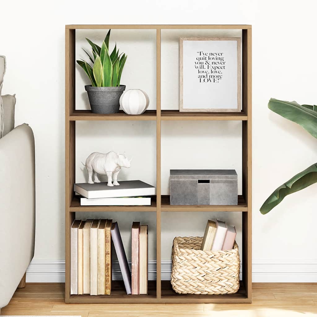 Raumteiler-Bücherregal -Optik 102X29X103,5 Cm