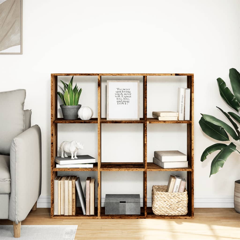 Raumteiler-Bücherregal -Optik 102X29X103,5 Cm
