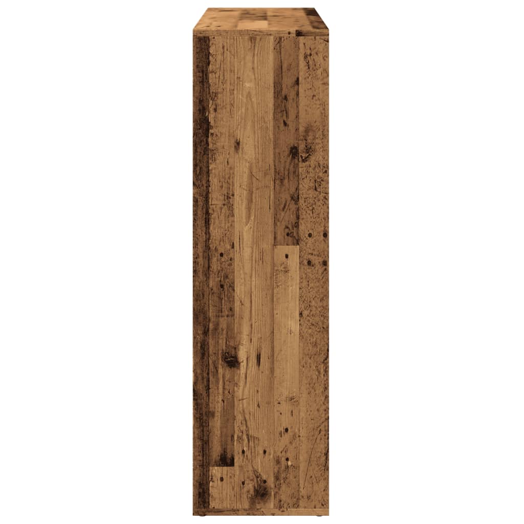 Raumteiler-Bücherregal -Optik 102X29X103,5 Cm