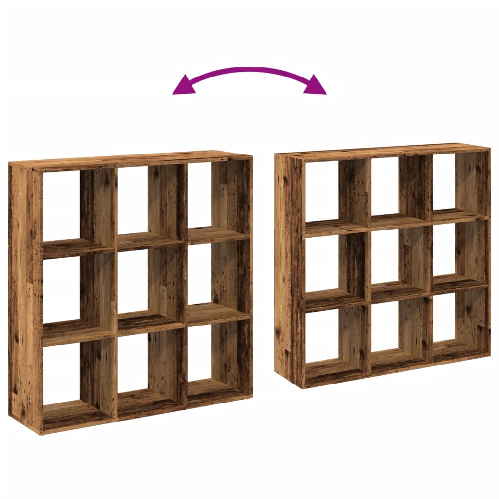 Raumteiler-Bücherregal -Optik 102X29X103,5 Cm