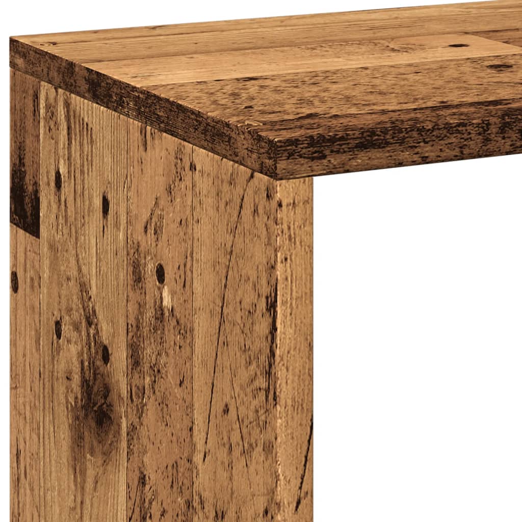Raumteiler-Bücherregal -Optik 102X29X103,5 Cm