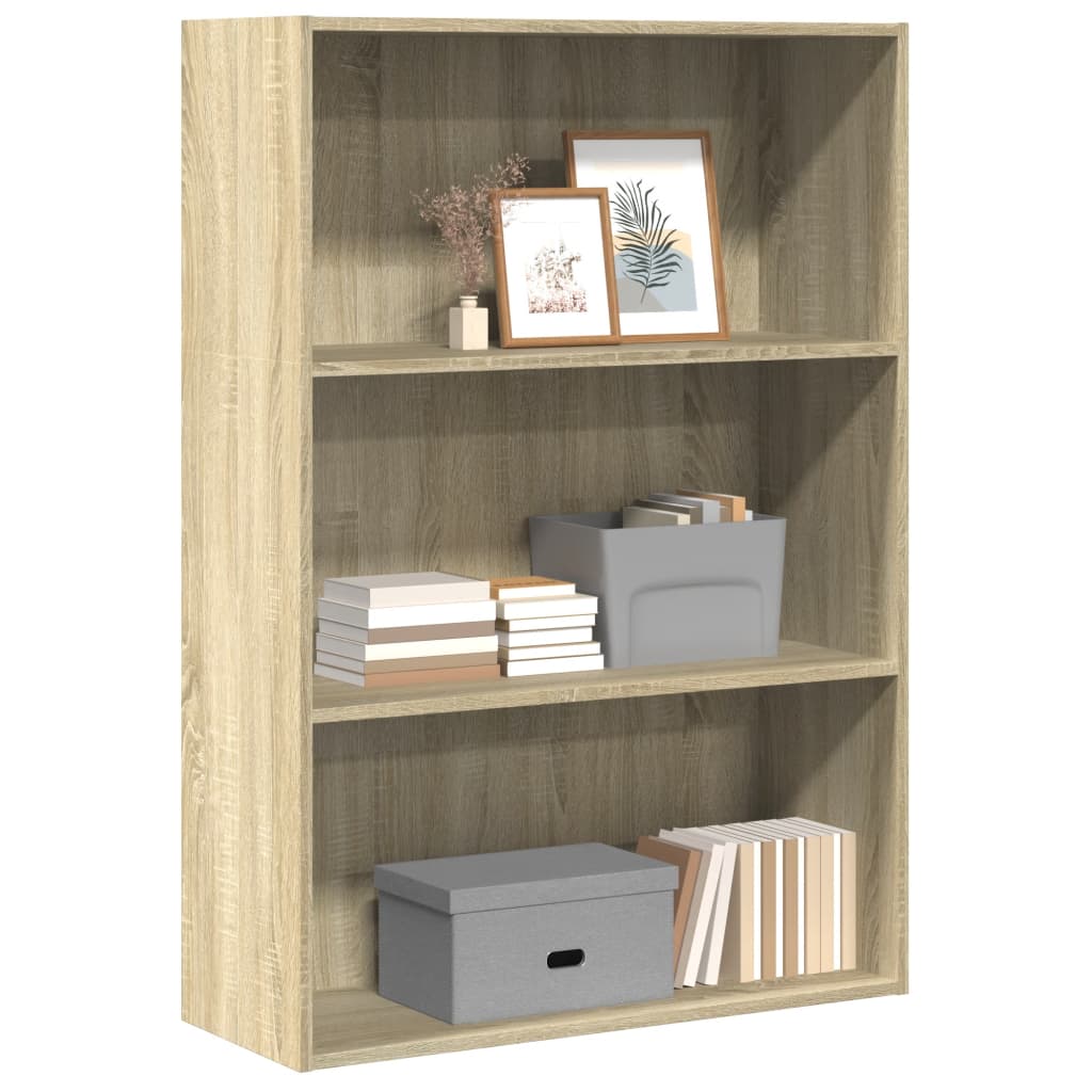 Bücherregal 80X30X76,5 Cm Holzwerkstoff