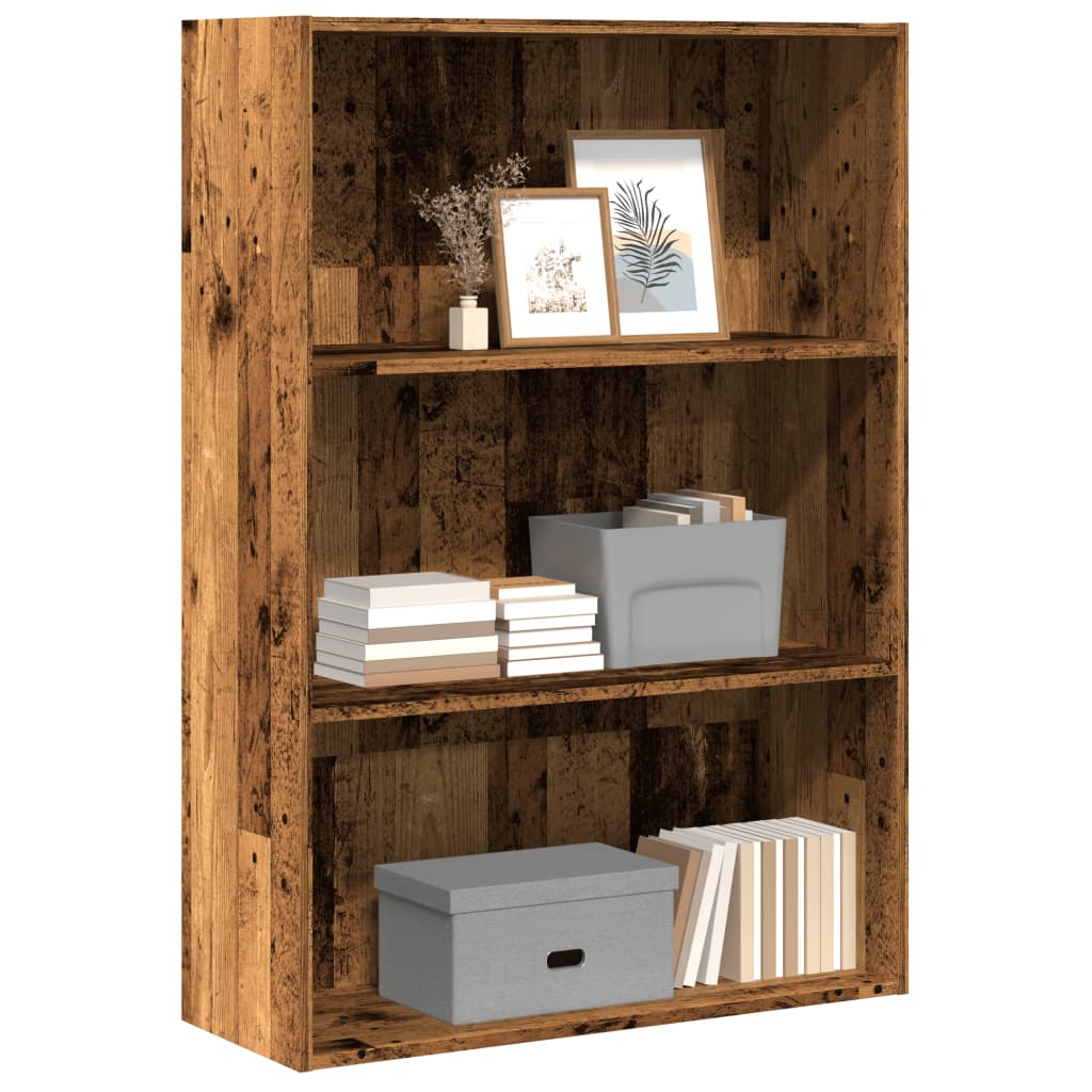 Bücherregal 80X30X76,5 Cm Holzwerkstoff