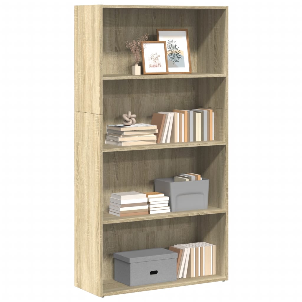 Bücherregal 80X30X76,5 Cm Holzwerkstoff