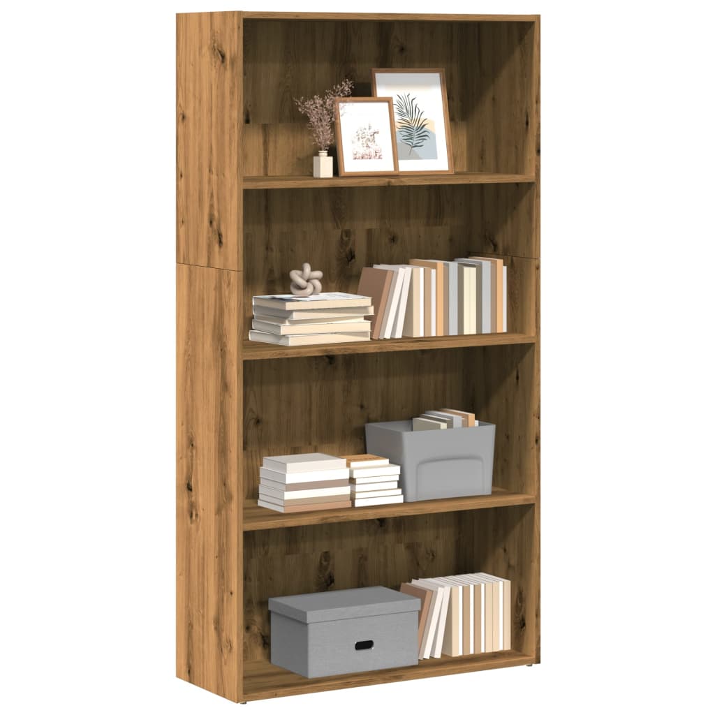 Bücherregal 80X30X76,5 Cm Holzwerkstoff