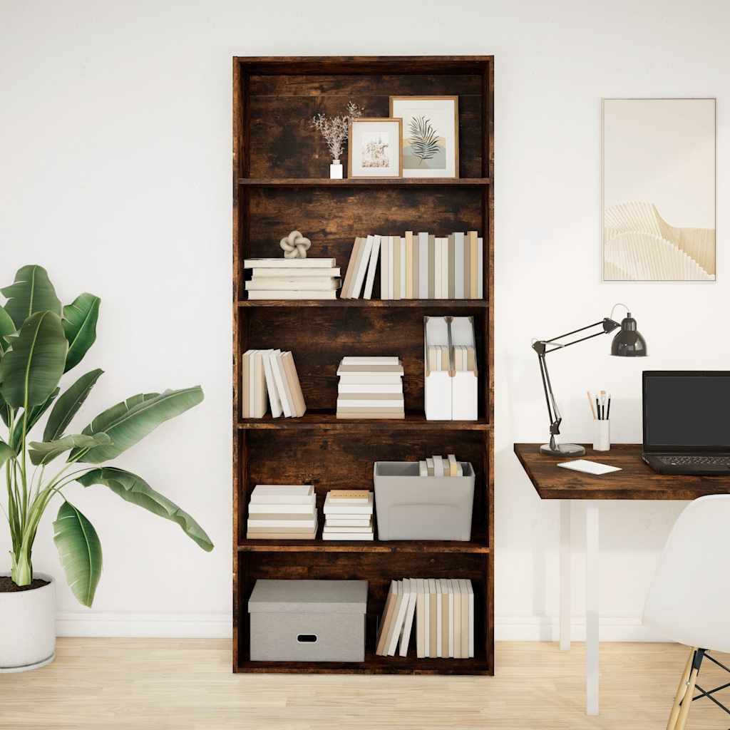 Bücherregal 80X30X76,5 Cm Holzwerkstoff