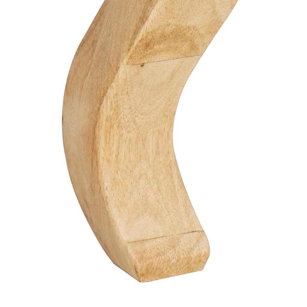 Braun Massivholz Mango
