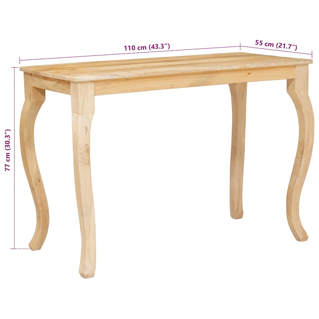 Couchtisch Braun Massivholz Mango