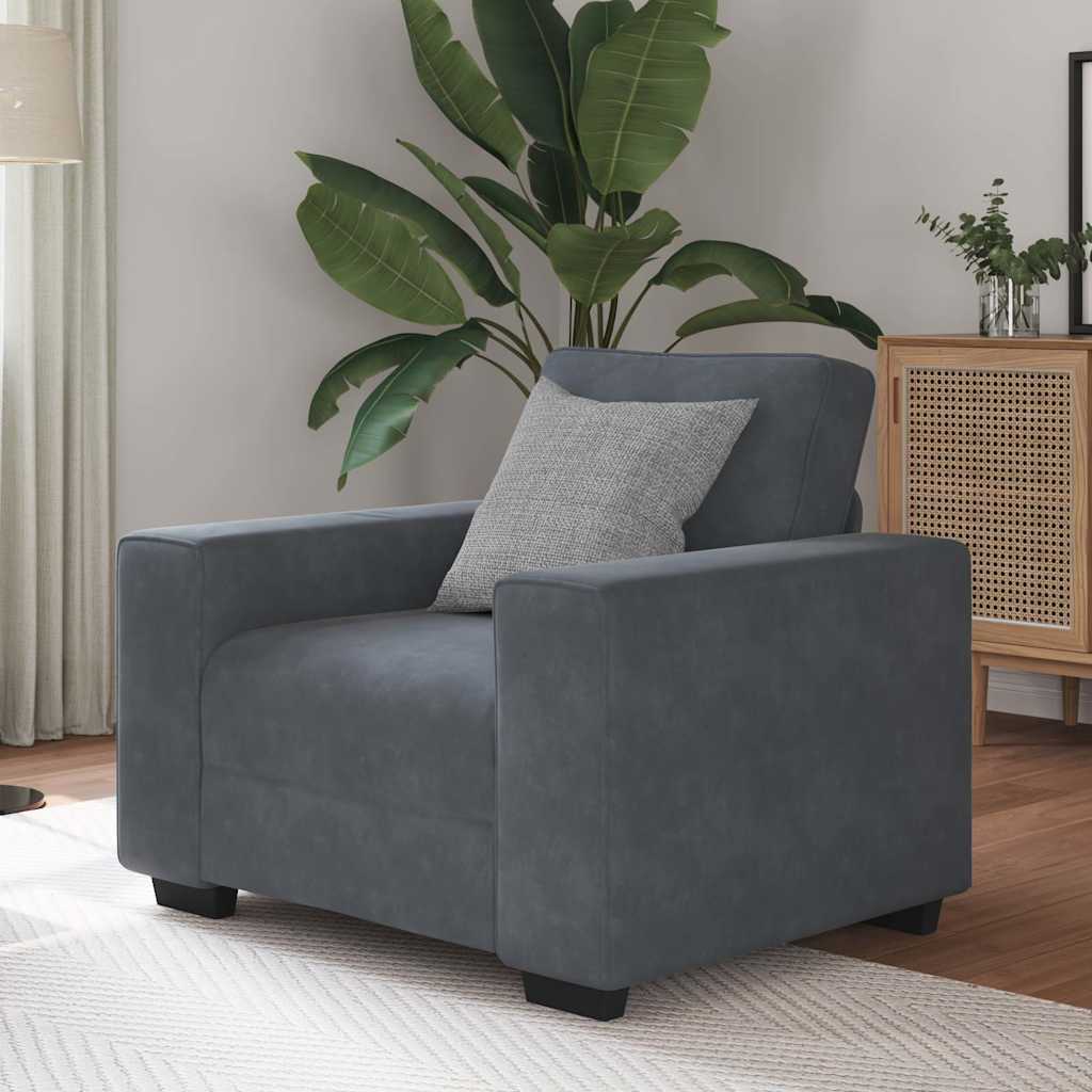 Zweisitzer-Sofa 160X77X82 Cm Samt