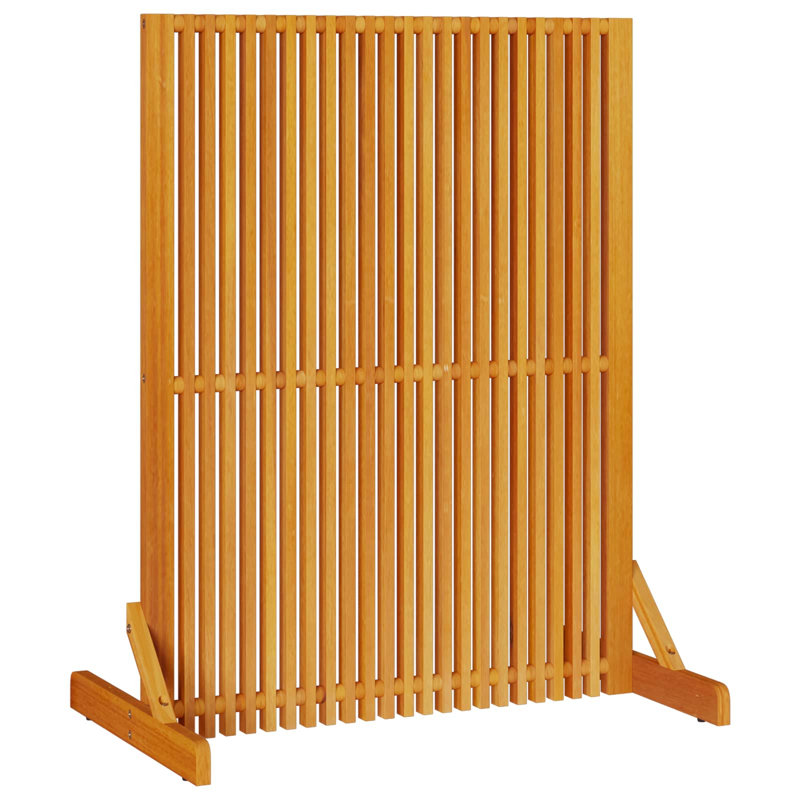 Sichtschutz Braun 79,5 X 50 X Massivholz Akazie