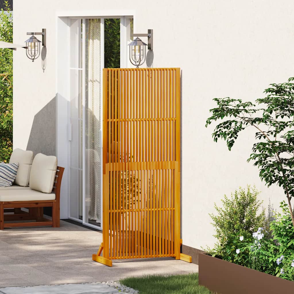 Sichtschutz Braun 79,5 X 50 X Massivholz Akazie