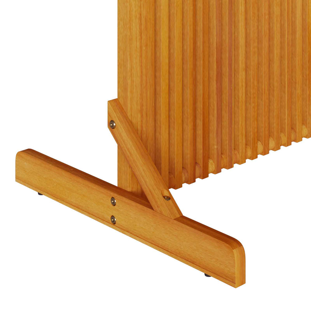 Sichtschutz Braun 79,5 X 50 X Massivholz Akazie