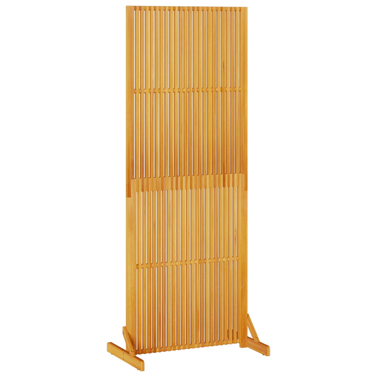 Sichtschutz Braun 79,5 X 50 X Massivholz Akazie