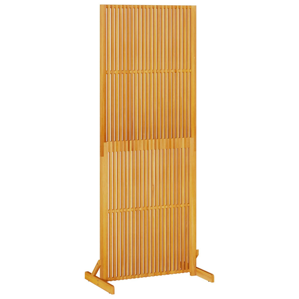 Sichtschutz Braun 79,5 X 50 X Massivholz Akazie