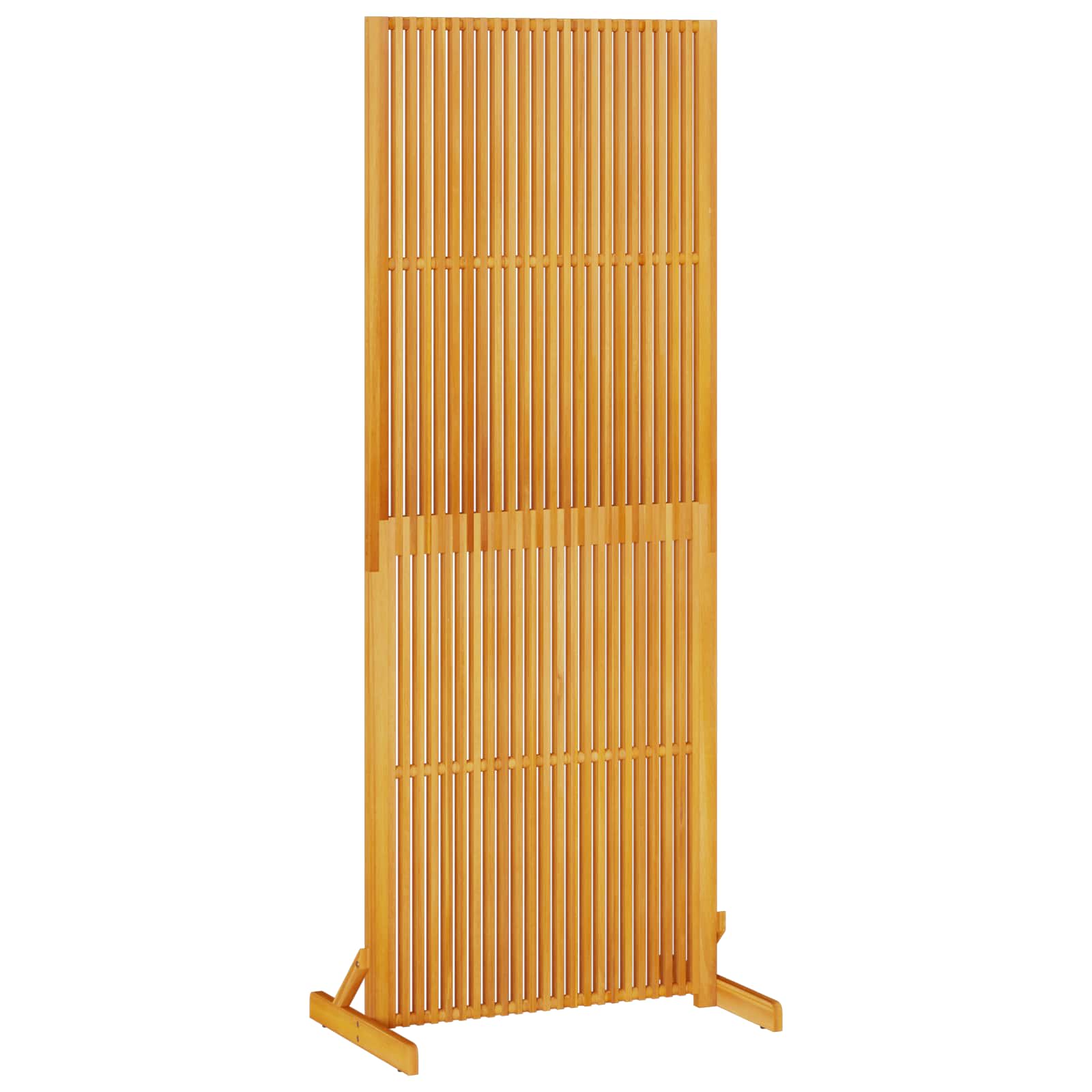 Sichtschutz Braun 79,5 X 50 X Massivholz Akazie