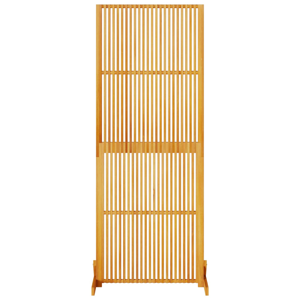 Sichtschutz Braun 79,5 X 50 X Massivholz Akazie