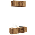 Tv-Schrankset 2 Pcs Holzwerkstoff