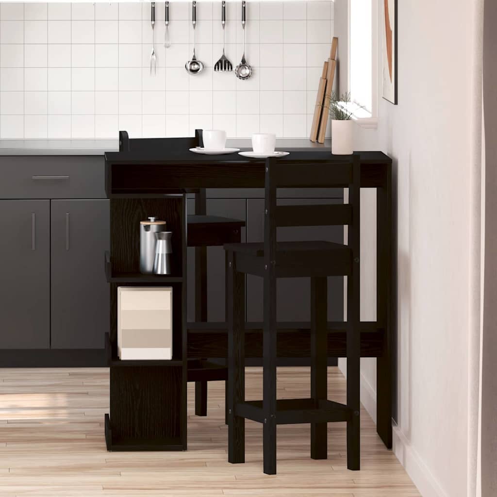 Bartisch Mit Regal -Optik 100X48X101,5 Cm