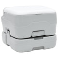 Camping-Toilette Helles Blau Und Weiß 41,5 X 36,5 X 42 Cm