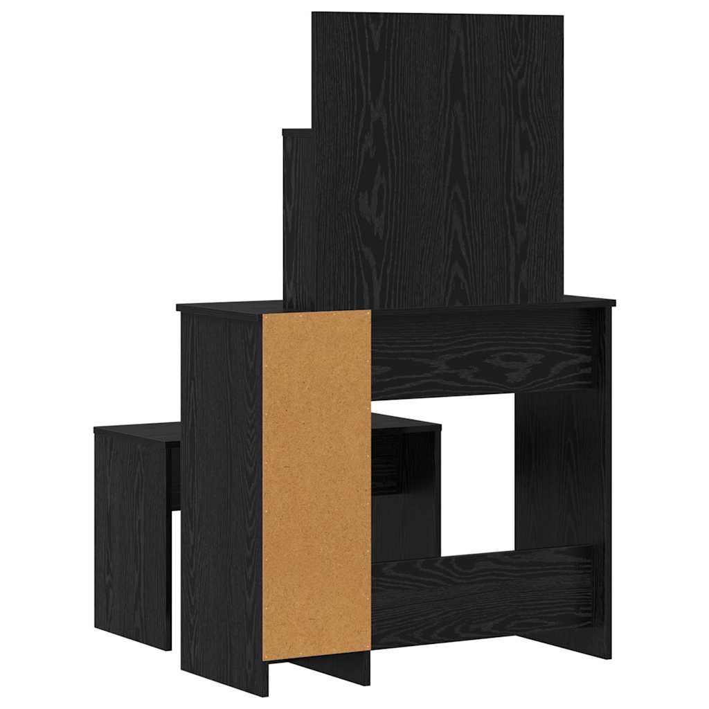 Led Schminktisch Set 2 Pcs Holzwerkstoff