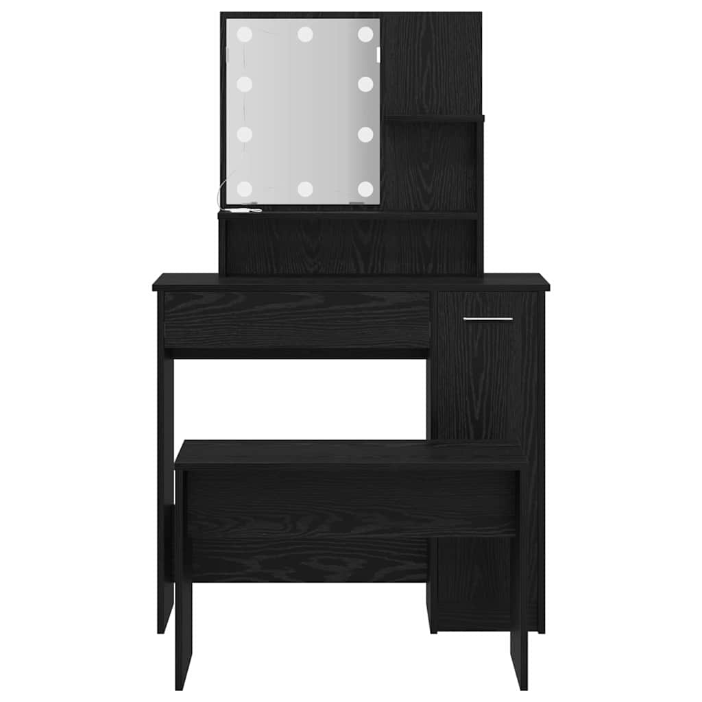 Led Schminktisch Set 2 Pcs Holzwerkstoff