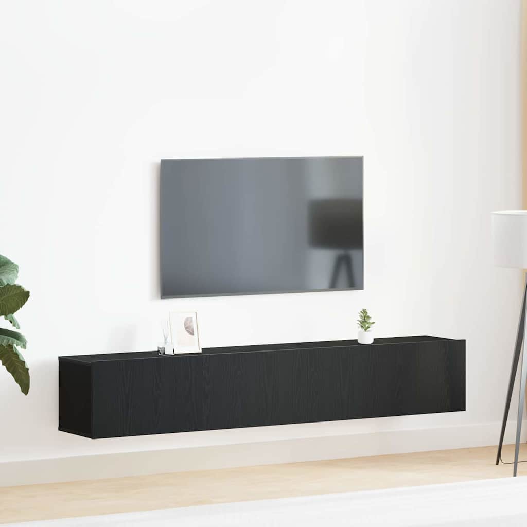 Tv-Schrankset 2 Pcs Holzwerkstoff