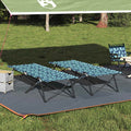 Klapp Schlafbett Fürs Camping Blatt 2 Pcs Wald 206 X 76 X 74 Cm