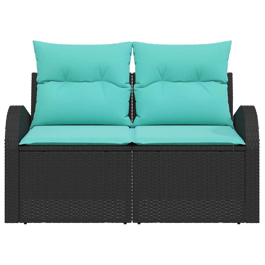 Gartensofa 124 X 62 X 85Cm Poly-Rattan