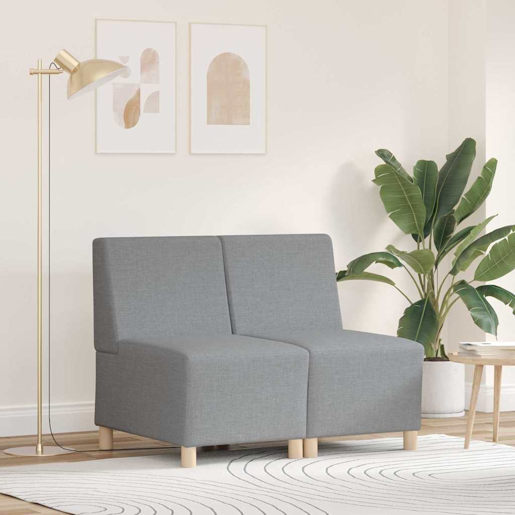 Modulares Armfreies Sofa 3 Pcs 55 X 74 X 82 Cm Stoff