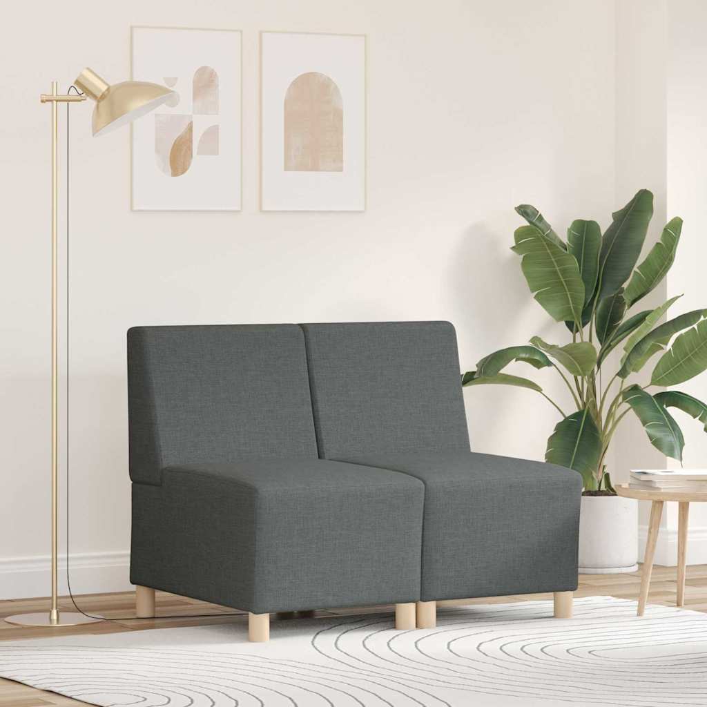Modulares Armfreies Sofa 3 Pcs 55 X 74 X 82 Cm Stoff