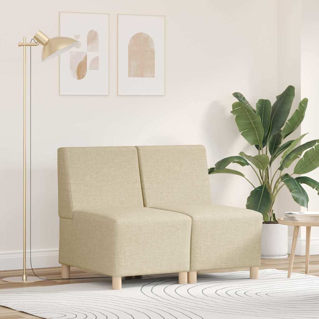Modulares Armfreies Sofa 3 Pcs 55 X 74 X 82 Cm Stoff