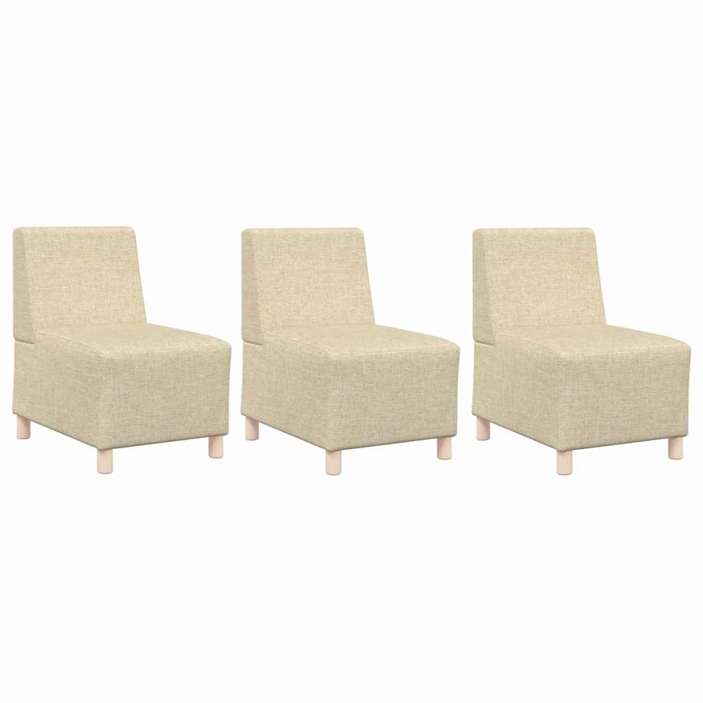 Modulares Armfreies Sofa 3 Pcs 55 X 74 X 82 Cm Stoff