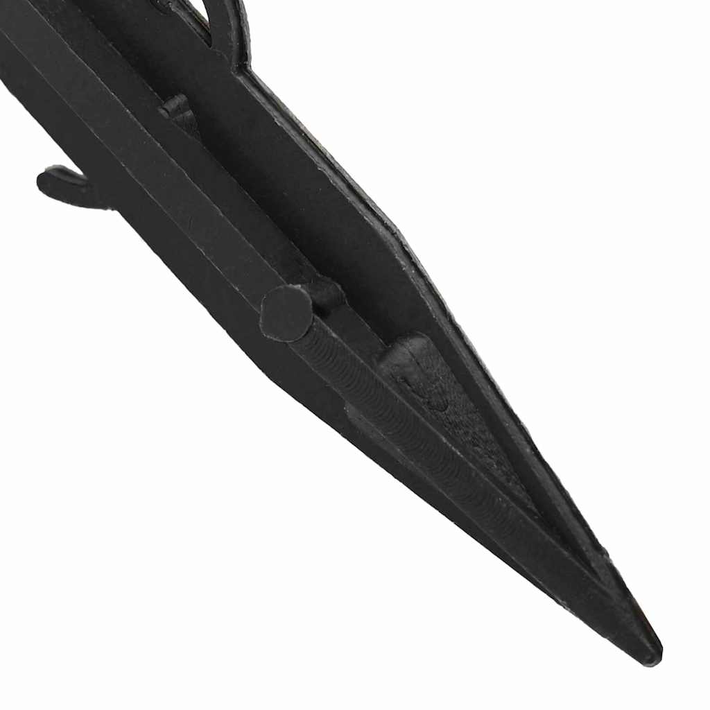 Bodenheringe 500 Pcs Schwarz Ø3 X 11 Cm Kunststoff