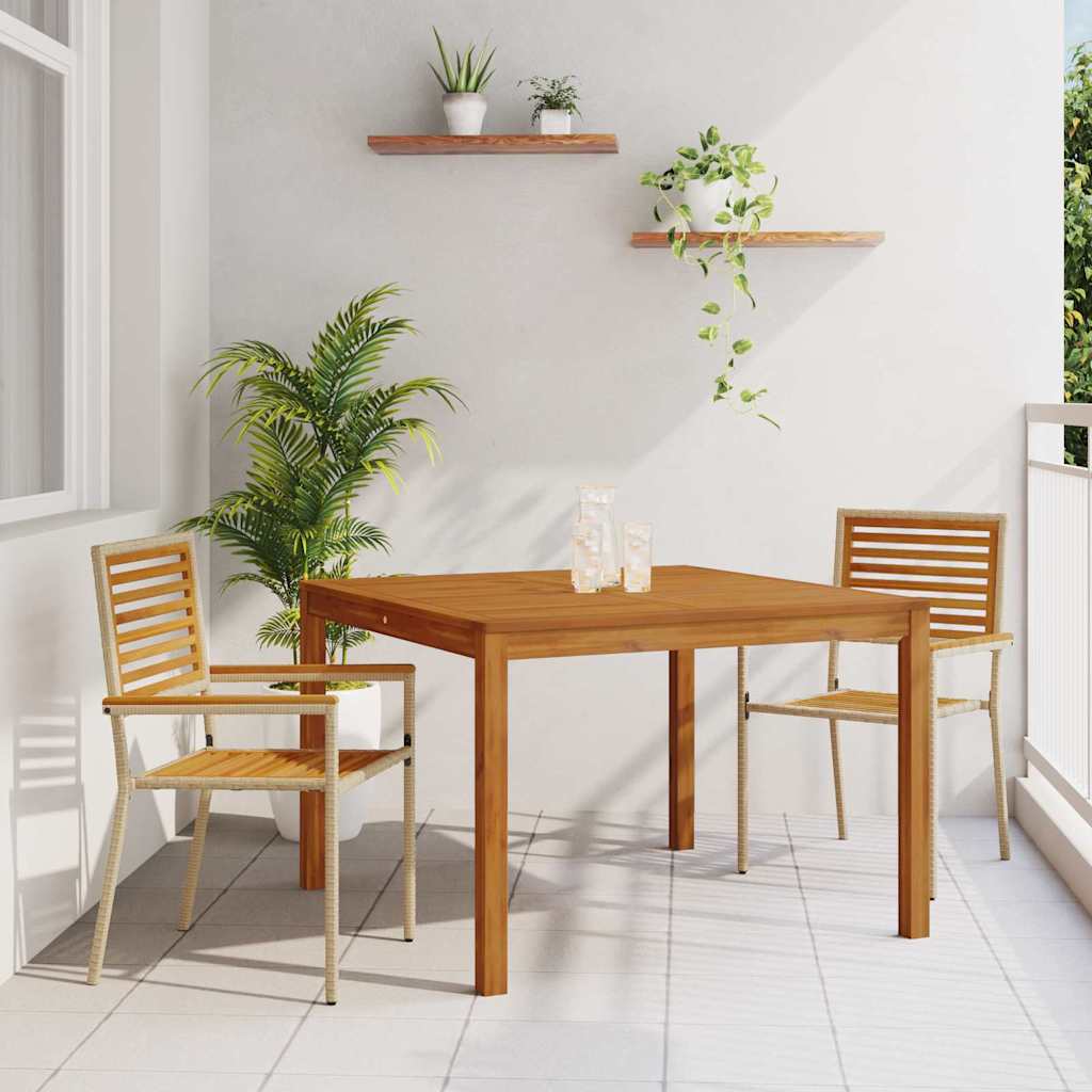 Garten Essgruppe 9 Pcs Massivholz Akazie