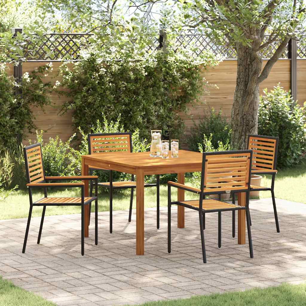 Garten Essgruppe 9 Pcs Massivholz Akazie