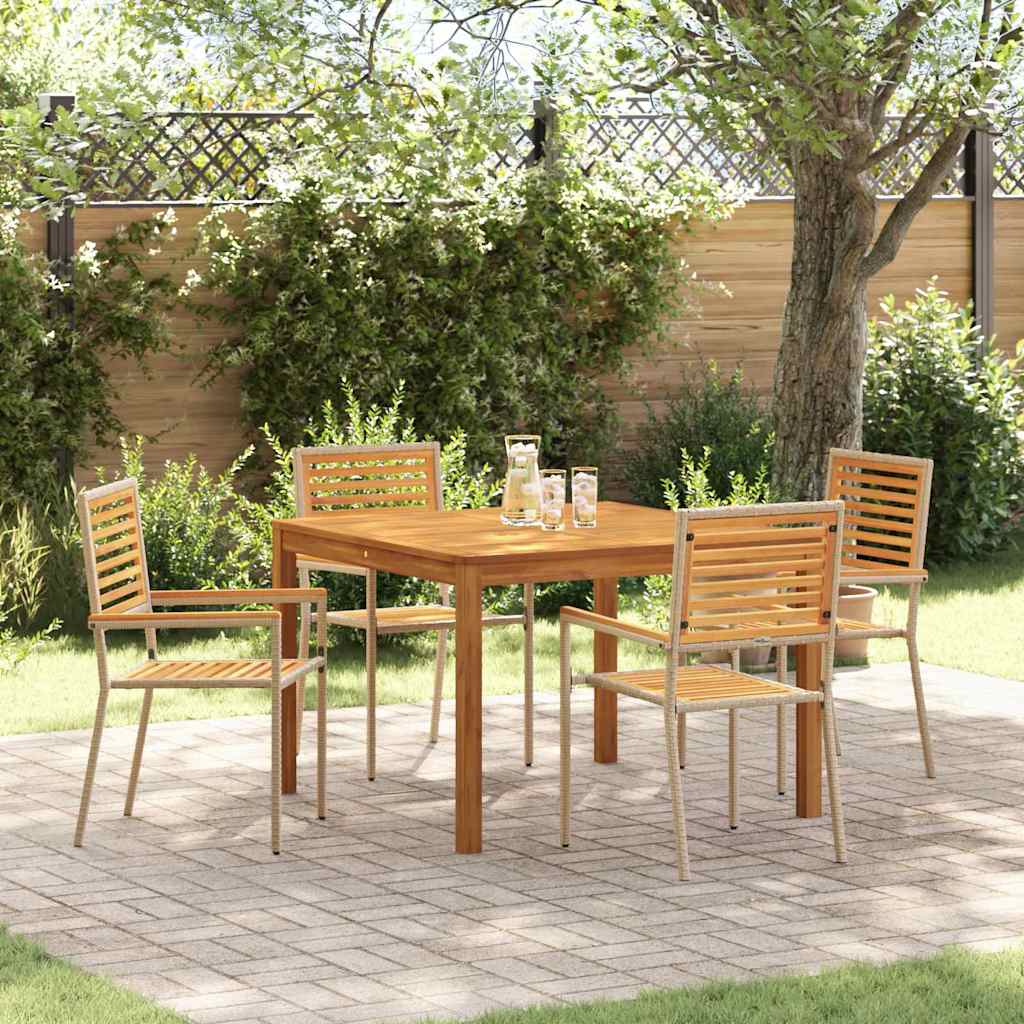 Garten Essgruppe 9 Pcs Massivholz Akazie