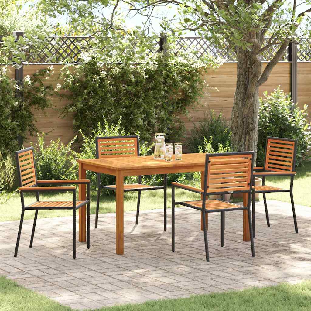 Garten Essgruppe 9 Pcs Massivholz Akazie