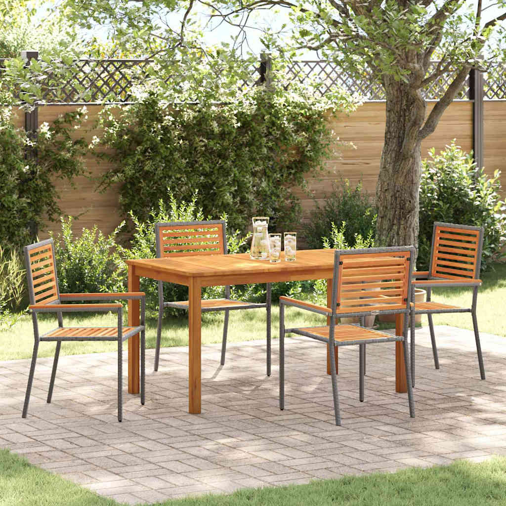 Garten Essgruppe 9 Pcs Massivholz Akazie