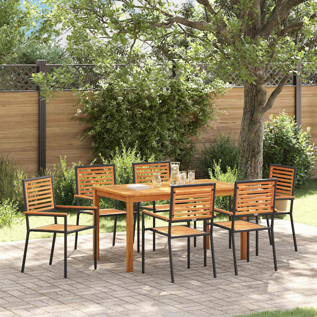 Garten Essgruppe 9 Pcs Massivholz Akazie