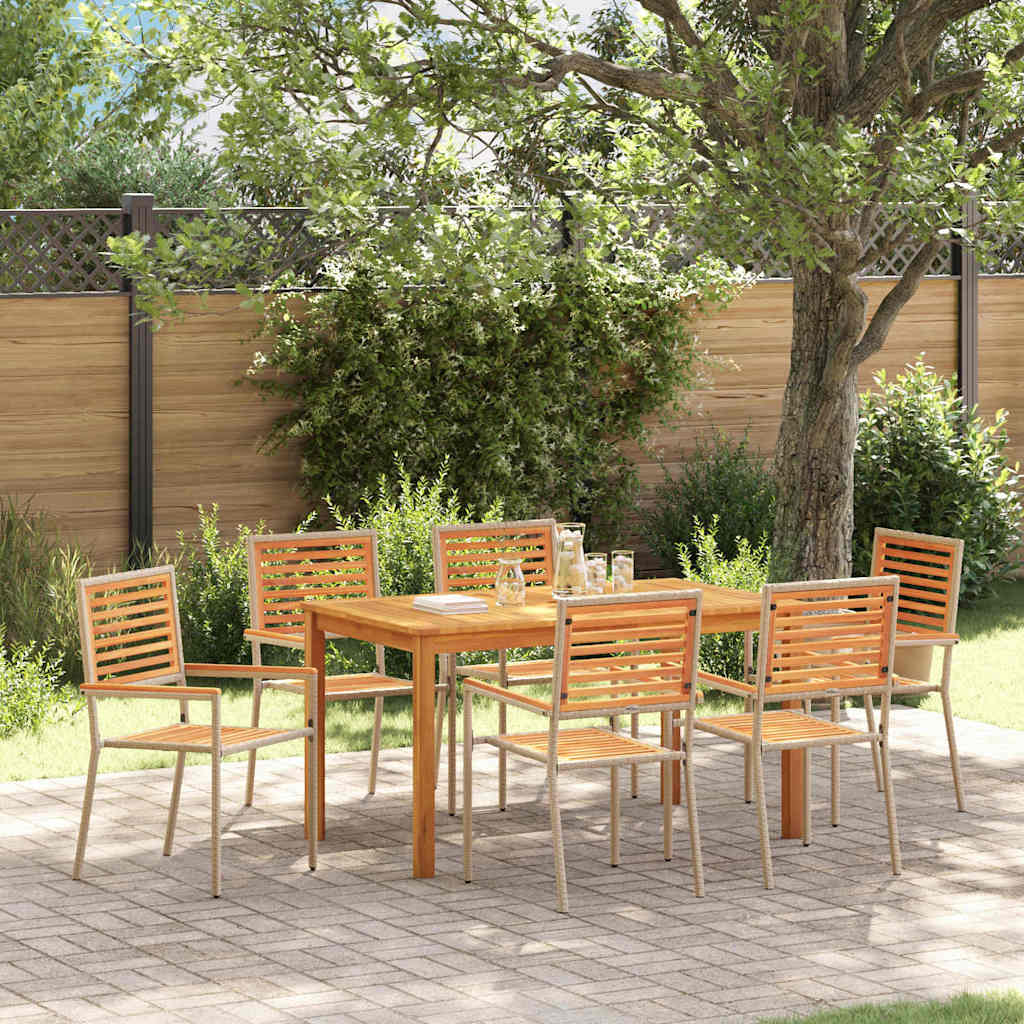 Garten Essgruppe 9 Pcs Massivholz Akazie