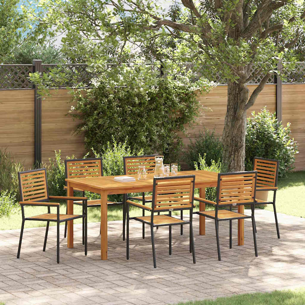 Garten Essgruppe 9 Pcs Massivholz Akazie
